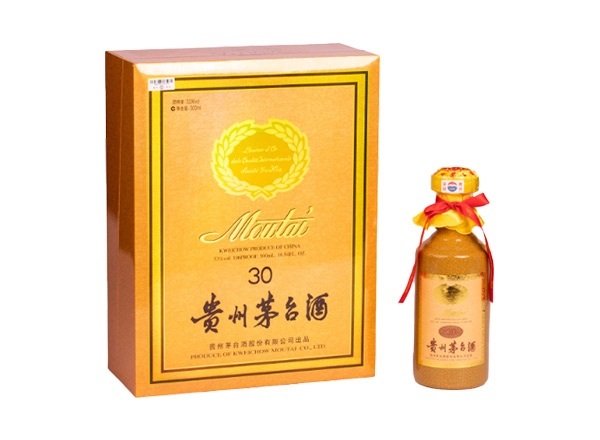 二手贵州茅台酒30年回收三十年陈酿年份茅台行情价格