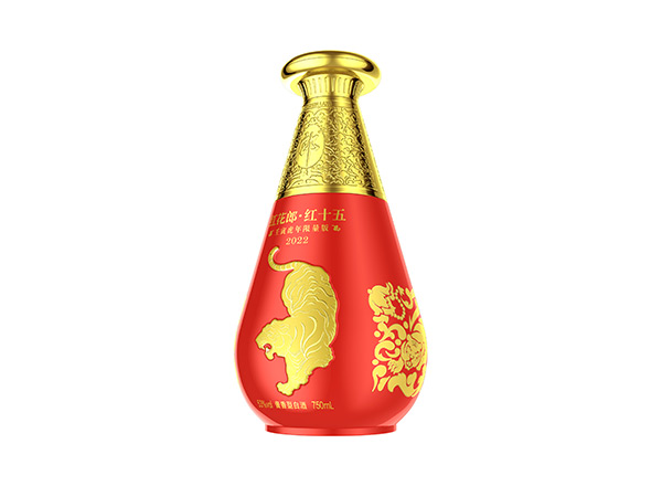 二手红花郎·虎年生肖酒郎酒回收