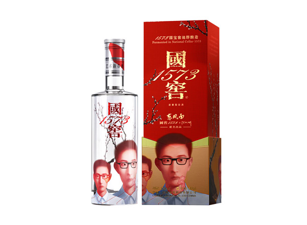 二手回收国窖1573·艺术新春酒·东方面