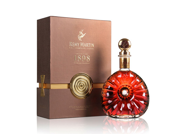 二手回收人头马1898（RémyMartin Vintage）优质香槟区干邑白兰地洋酒