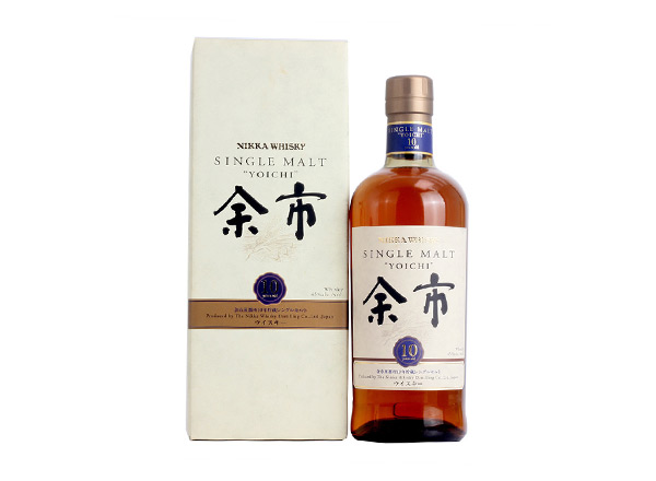 二手一甲威士忌回收余市威士忌NIKKA YOICHI10年/15年45度700ml洋酒2000S日本威士忌行情价格