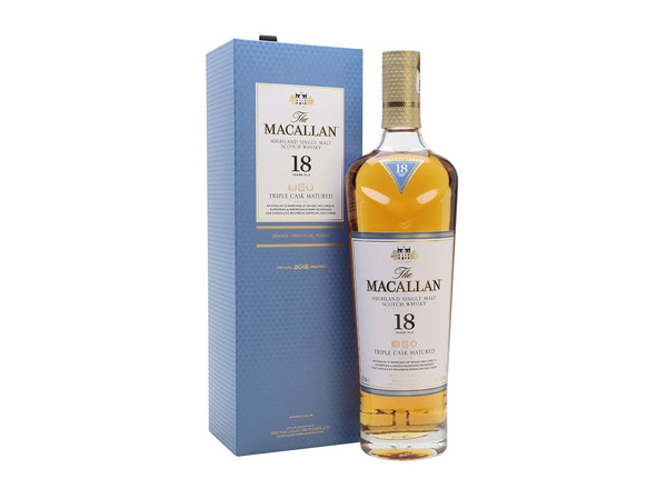 二手回收麦卡伦18年黄金三桶威士忌Macallan洋酒收购行情价格