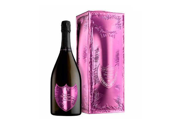 二手香槟酒回收香槟王唐培里侬Dom Perignon Lady Gaga 粉红桃红香槟限量发光版礼盒香槟起泡酒