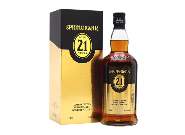二手SpringBank云顶21年威士忌回收苏格兰单一麦芽威士忌700ml进口洋酒收购行情价格