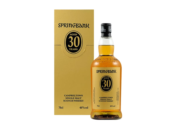 二手Springbank回收云顶30年威士忌苏格兰坎贝尔镇单一麦芽威士忌洋酒700ml礼盒行情价格