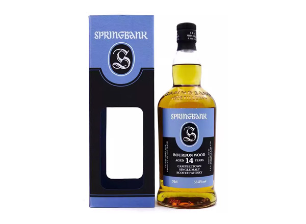 二手回收云顶14年波本桶限量版Springbank 苏格兰进口单一麦芽威士忌洋酒行情价格