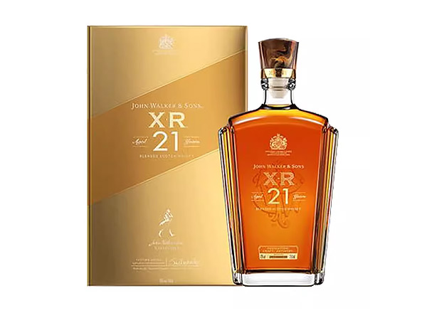 二手Johnnie Walker尊尼获加XR21年回收尊尼获加威士忌约翰走路洋酒750ml礼盒行情价格