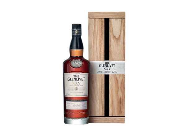 二手格兰威特威士忌回收格兰威特25年陈酿威士忌The Glenlivet XXV洋酒上门收购行情价格