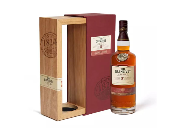 二手上门收购格兰威特21年陈酿威士忌回收The Glenlivet Archive洋酒行情价格