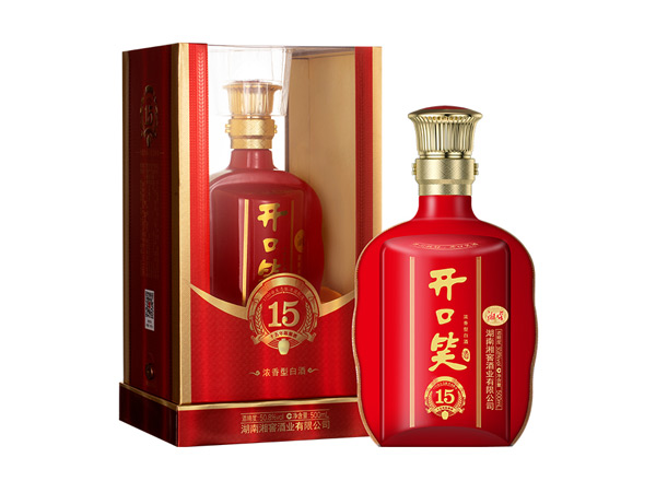 二手湘窖开口笑15陈酿16回收开口笑酒十五年陈酿酒开口笑15大喜版上门收购价格高行情价格