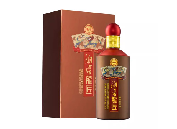 二手湘窖龍匠地和回收湘窖酒龙匠酱香型53度500ml礼盒装行情价格