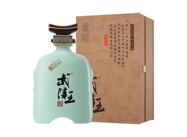 二手武陵酒武陵王回收武陵王文王/武王53度500ml礼盒装行情价格行情价格