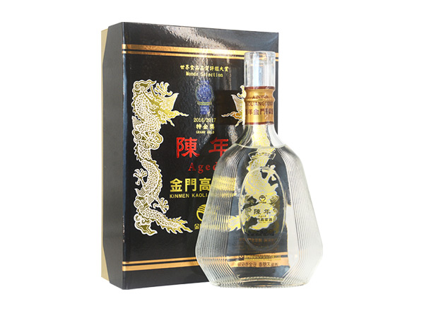 二手回收金门高粱酒5年陈年高粱特金奖年份酒礼盒装白酒56度600ml行情价格