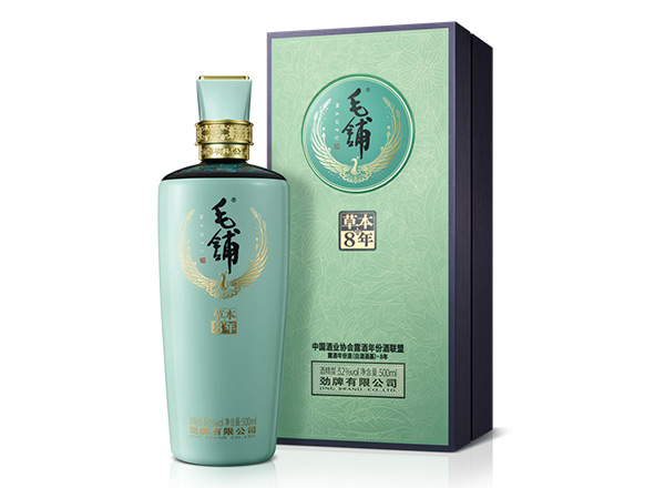 二手劲牌毛铺酒回收毛铺草本年份酒•8年草本42度52度行情价格