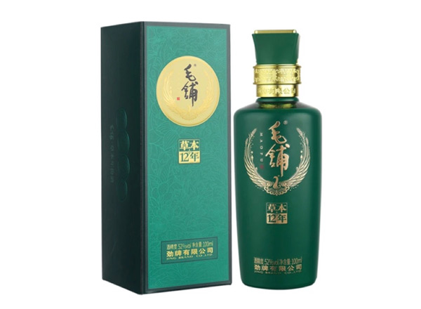 二手劲牌毛铺酒回收毛铺草本12年52度42度草本年份酒行情价格