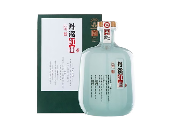 二手丹溪黄酒回收丹溪8年红曲黄酒750mL 2瓶礼盒装