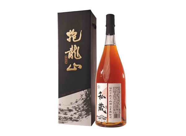 二手抱龙山黄酒回收抱龙山私藏30年陈酿1.38L礼盒装绍兴花雕酒行情价格