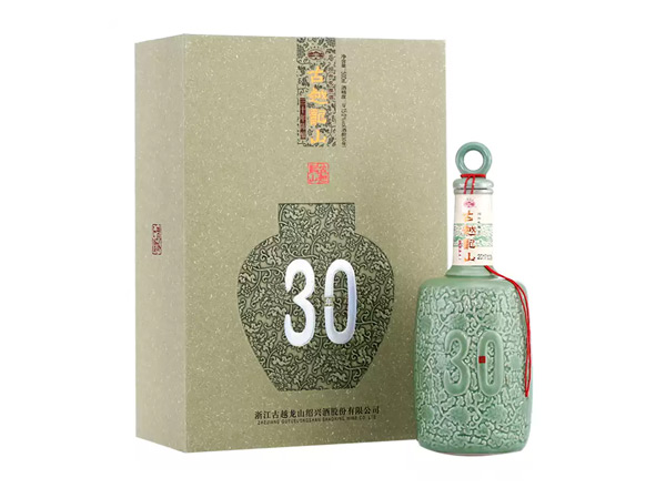 二手古越龙山30年黄酒回收古越龙山三十年陈酿花雕酒