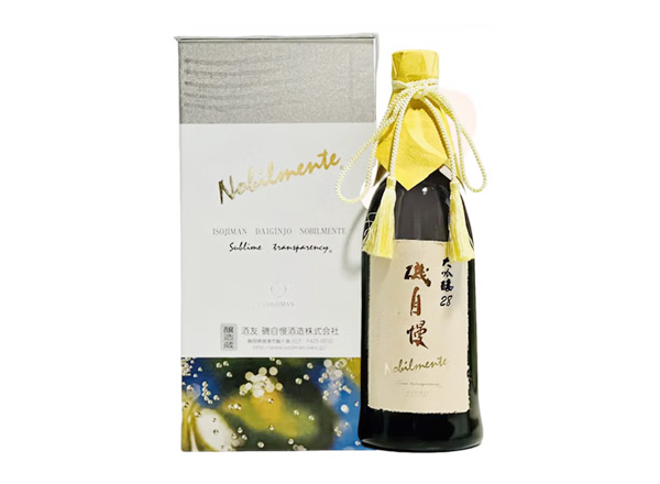 二手矶自慢清酒回收磯自慢大吟酿28 Nobilmente行情价格